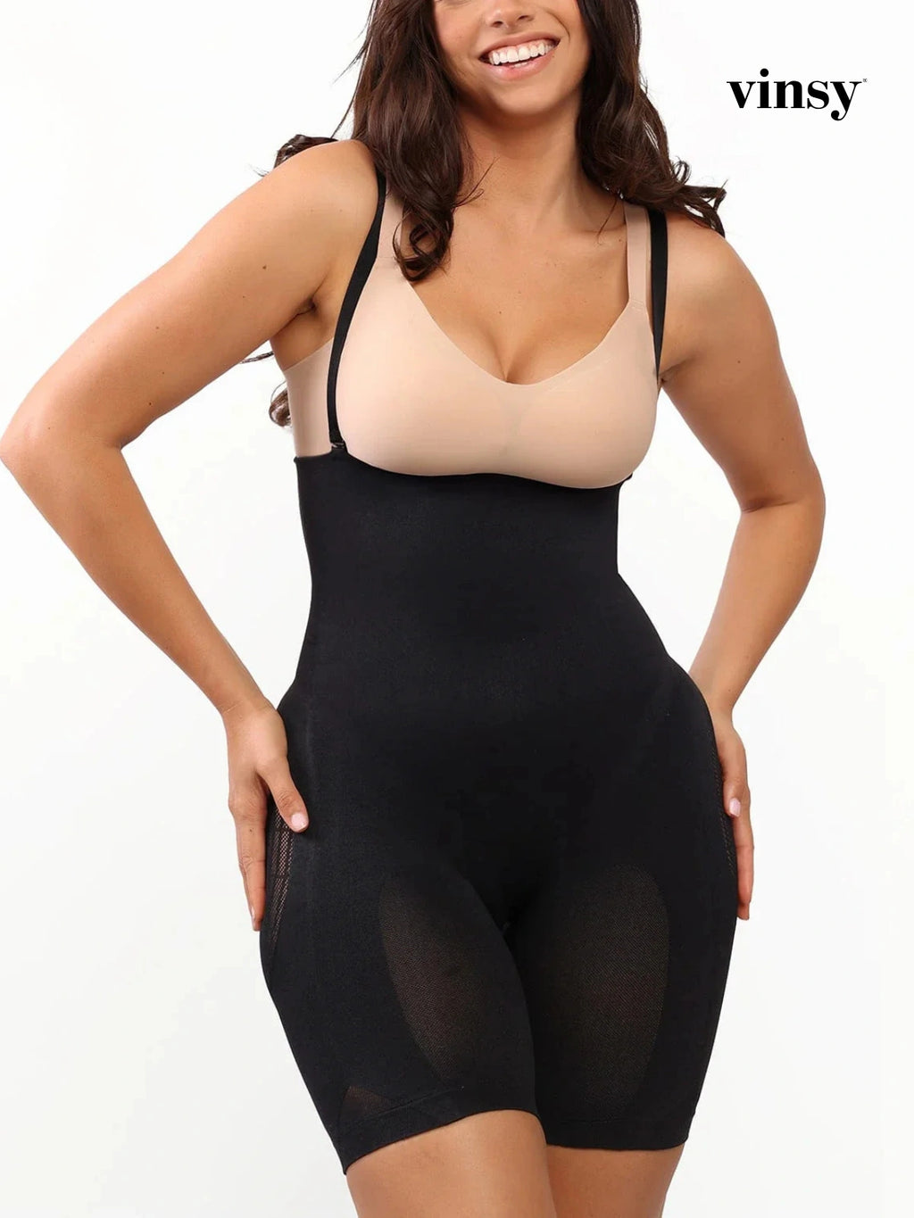 Body Modelador Vinsy Mesh