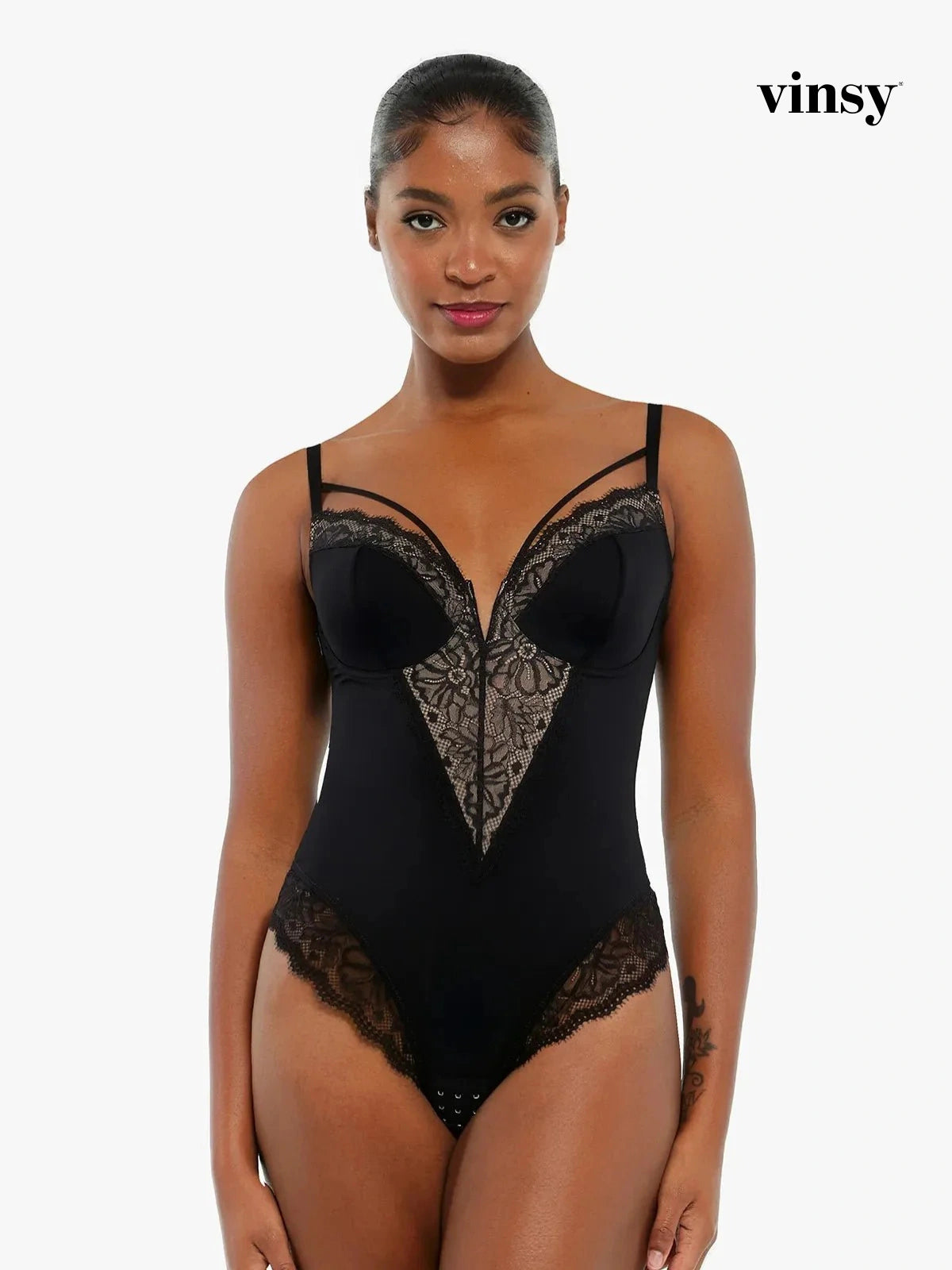 Body Modelador Vinsy LaceX