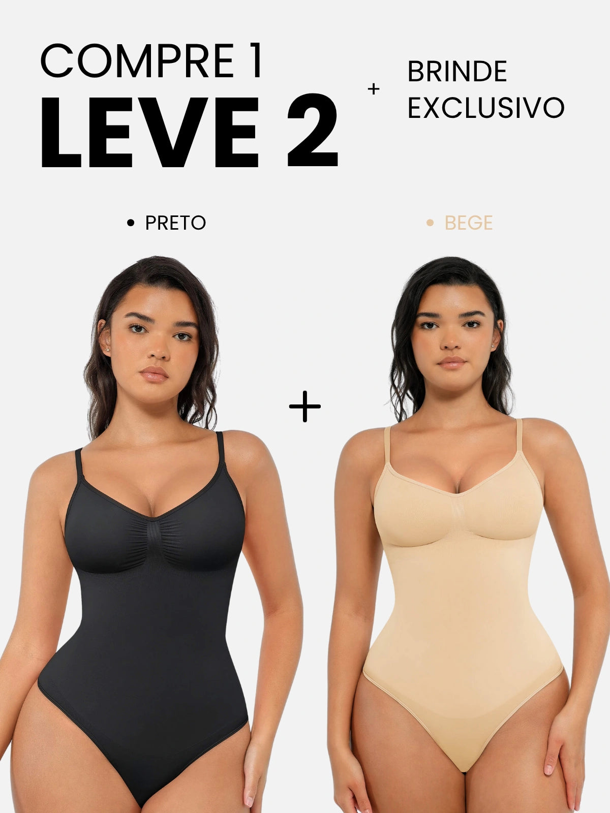 Body Modelador Vinsy BodySculpt® | Compre 1  Leve 2 + BRINDE