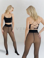 Meia-calça peluciada VinsyNude