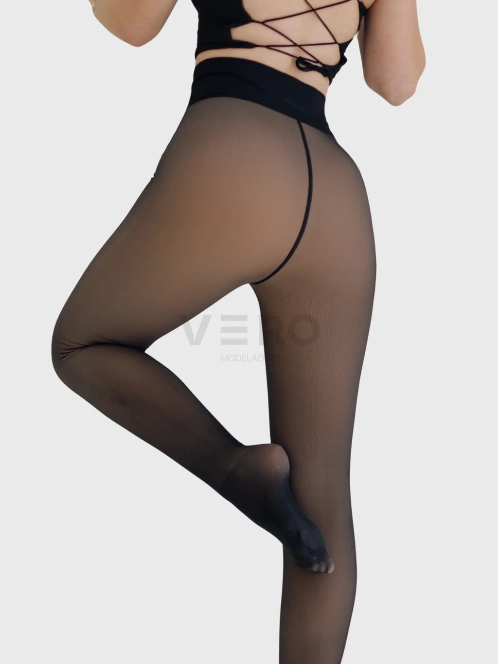 Meia-calça peluciada VinsyNude