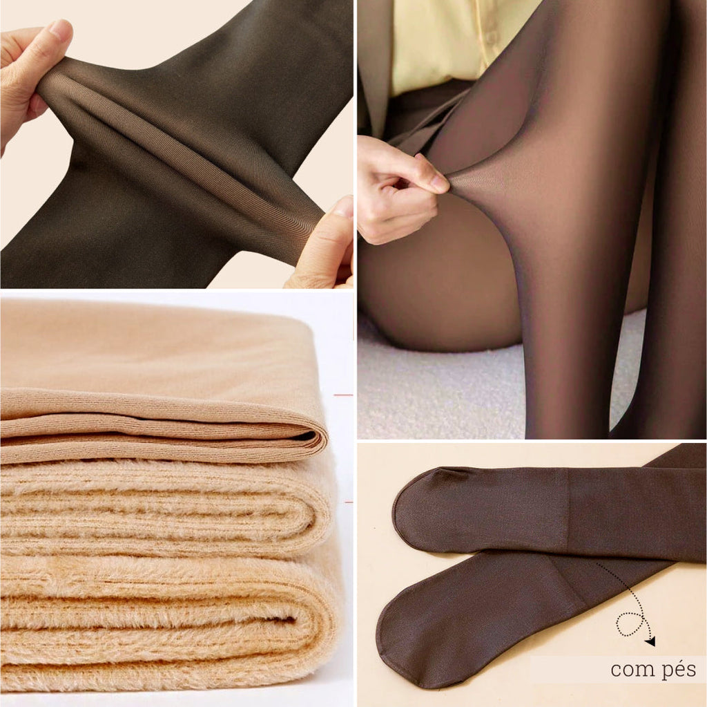 Meia-calça peluciada VinsyNude